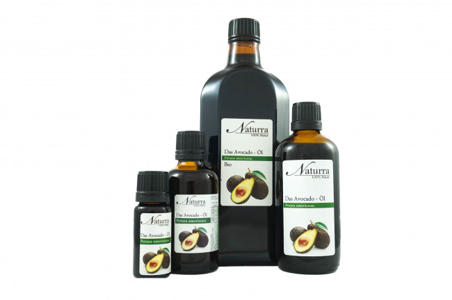 Bio-Avocadoöl Naturkosmetik Körperpflege Pflanzliche Hautpflege im Glas
