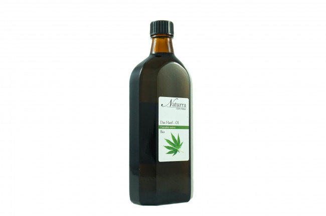250ml Bio-Hanfsaatöl kaltgepresst unraffiniert native vegane Naturkosmetik Omega-Öl