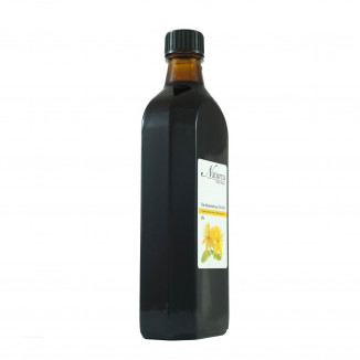 250ml Johanniskraut-mazerat auf basis oilivenöl frisch bio Glas Natur-kosmetik