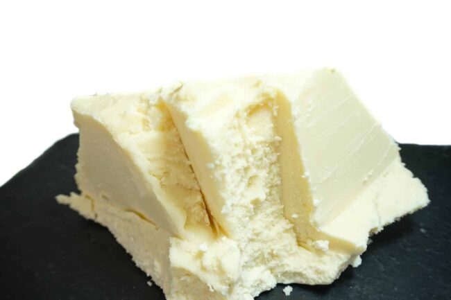 Rohe sheabutter nativ im Glas Körperbutter aus Afrika Wildwuchs Ghana