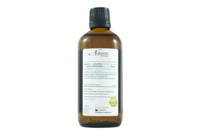 Bio-Mandelöl kaltgepresst organic prunus dulcis oil