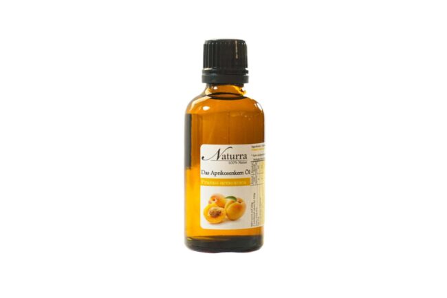 Bio Aprikosenkernöl 50 ml Glasflasche Speiseöl kaltgepresst nativ