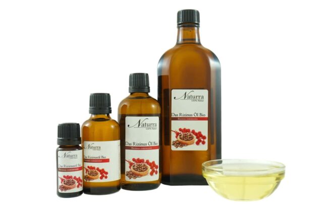 Set Rizinusöl unraffiniert kaltpressung kaltgepresst Bio vegane Naturkosmetik Wunderbaum