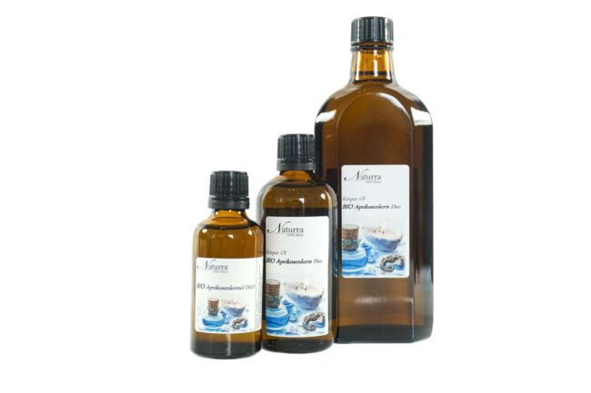 Naturra Bio aprikosenkernöl kaltgepresst DUO 2in1 Naturkosmetik