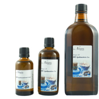 Körperöl Aprikosenkernöl DUO Biosortiment Naturra Glas Körperöl Wellnessöl Massageöl
