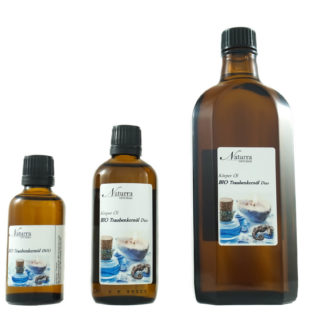 Bio-Sortiment Bio-Traubenkern Öl DUO Naturra premium Naturkosmetik Rohware Massageöle 2in1 Körperpflege