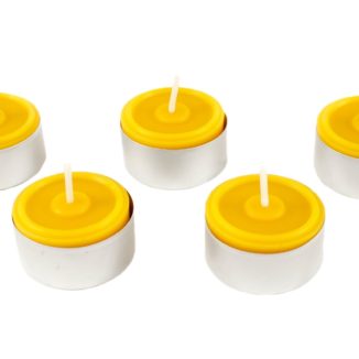 reines Bienenwachs Teelichter Kerzen-Sortiment Naturprodukt Handarbeit