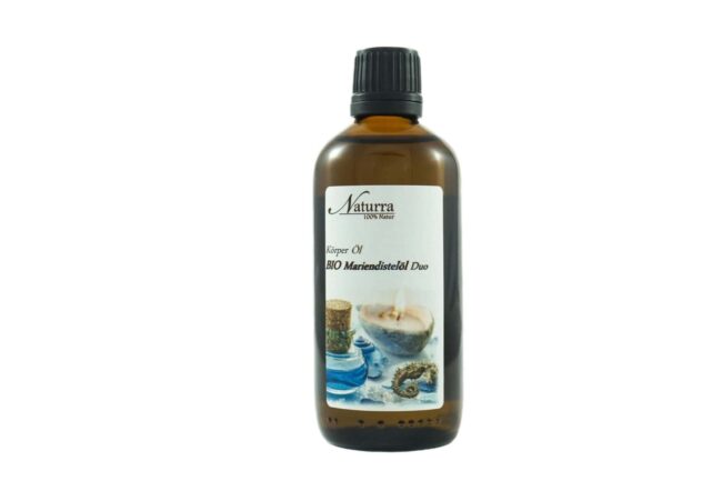 Bio Mariendistelöl Naturkosmetik 2in1 DUO von Naturra